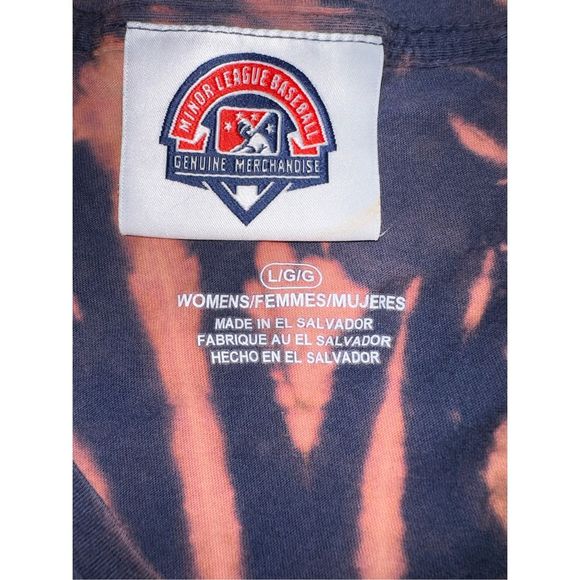 Jacksonville Jumbo Shrimp Minor League Baseball Bleached Tee - Picture 4 of 4